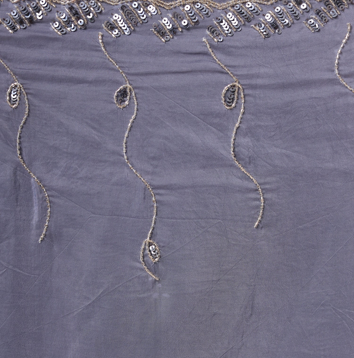 Silk Blend Saree with Cutdana and Sequins work