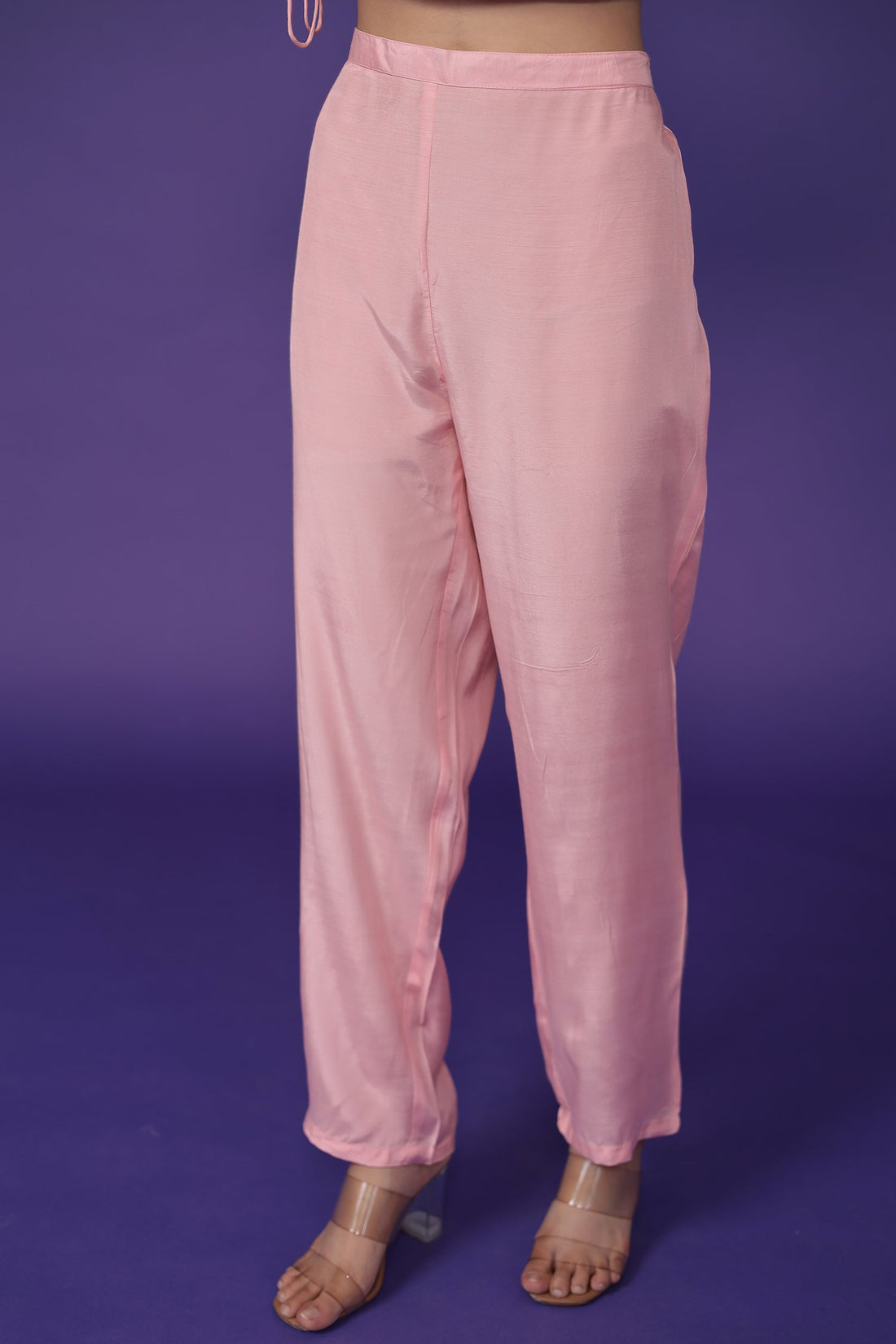 Handloom Organza Suit with Zardozi work