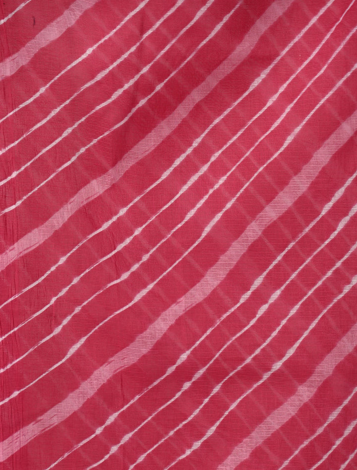 Kota Doria Cotton Leheriya Saree