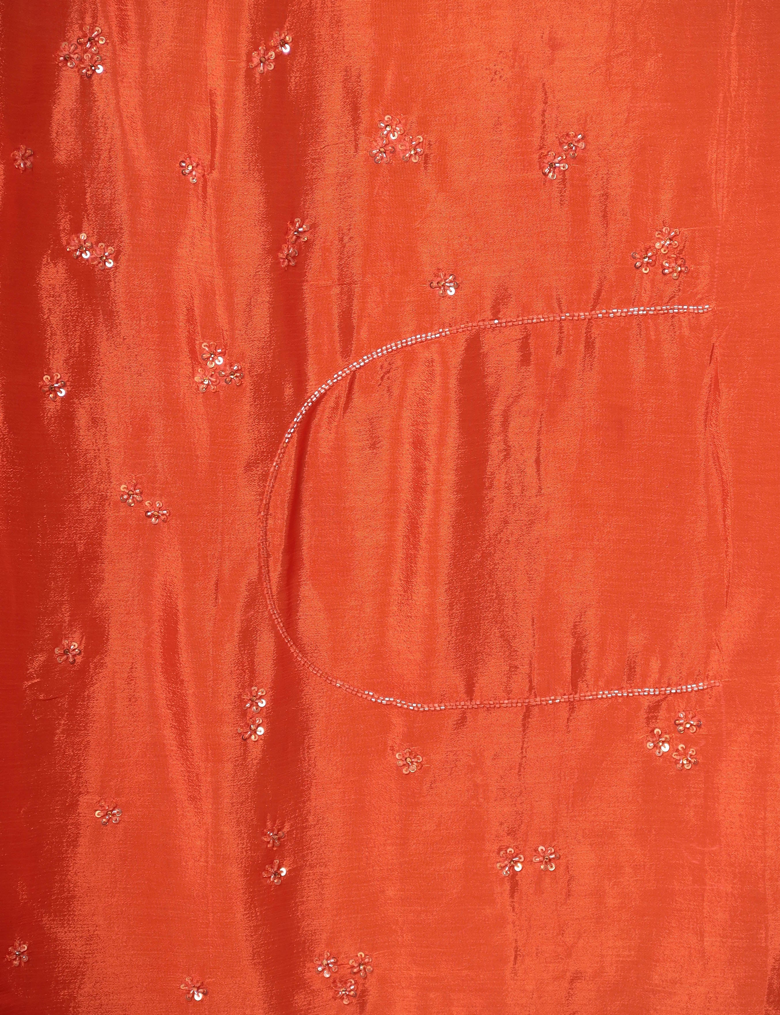 Exquisite Silk Saree adorned with intricate Cutdana embellishments.