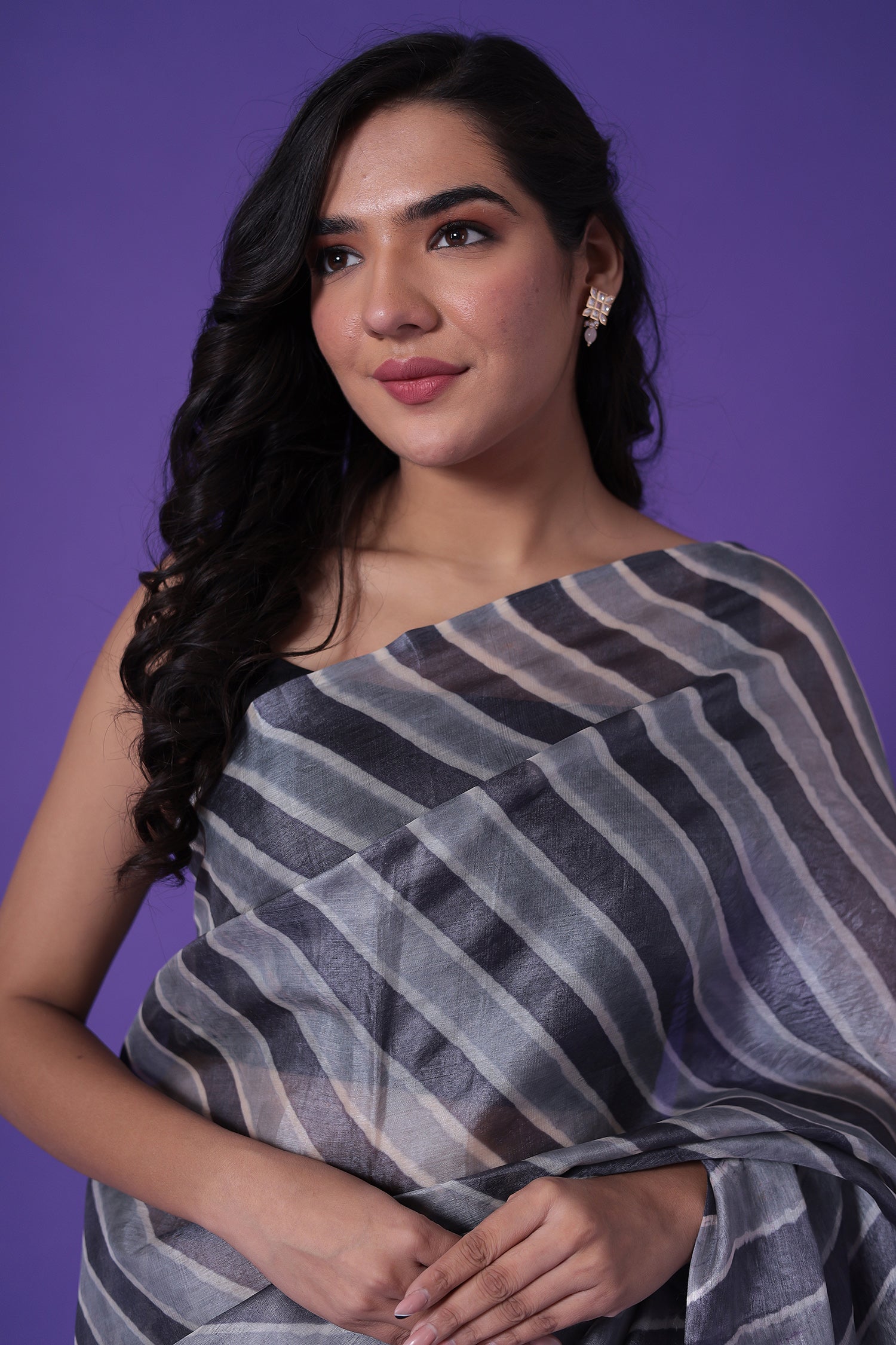 Leheriya Tussar Saree