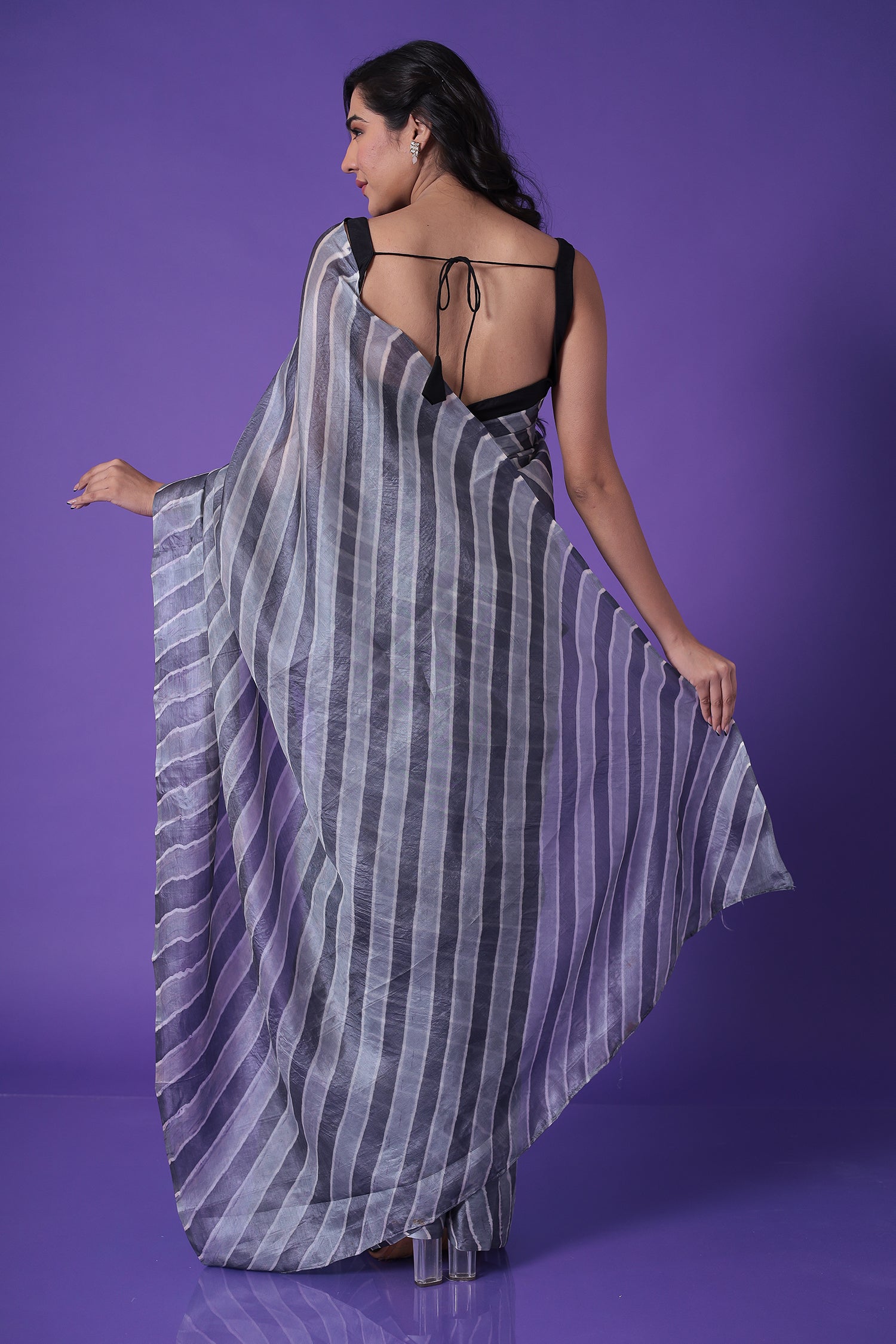 Leheriya Tussar Saree