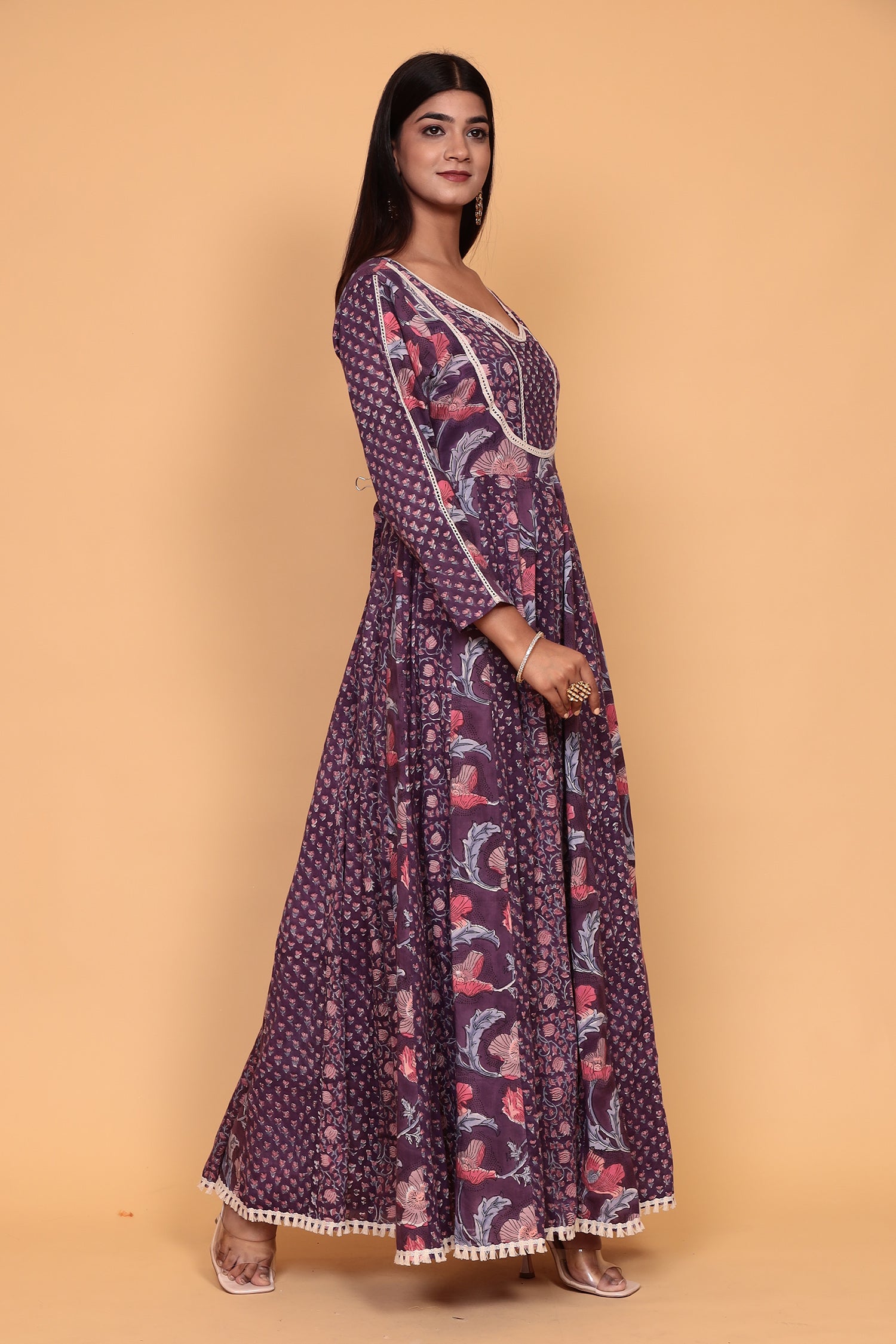 Printed Cotton Kurta Stitched