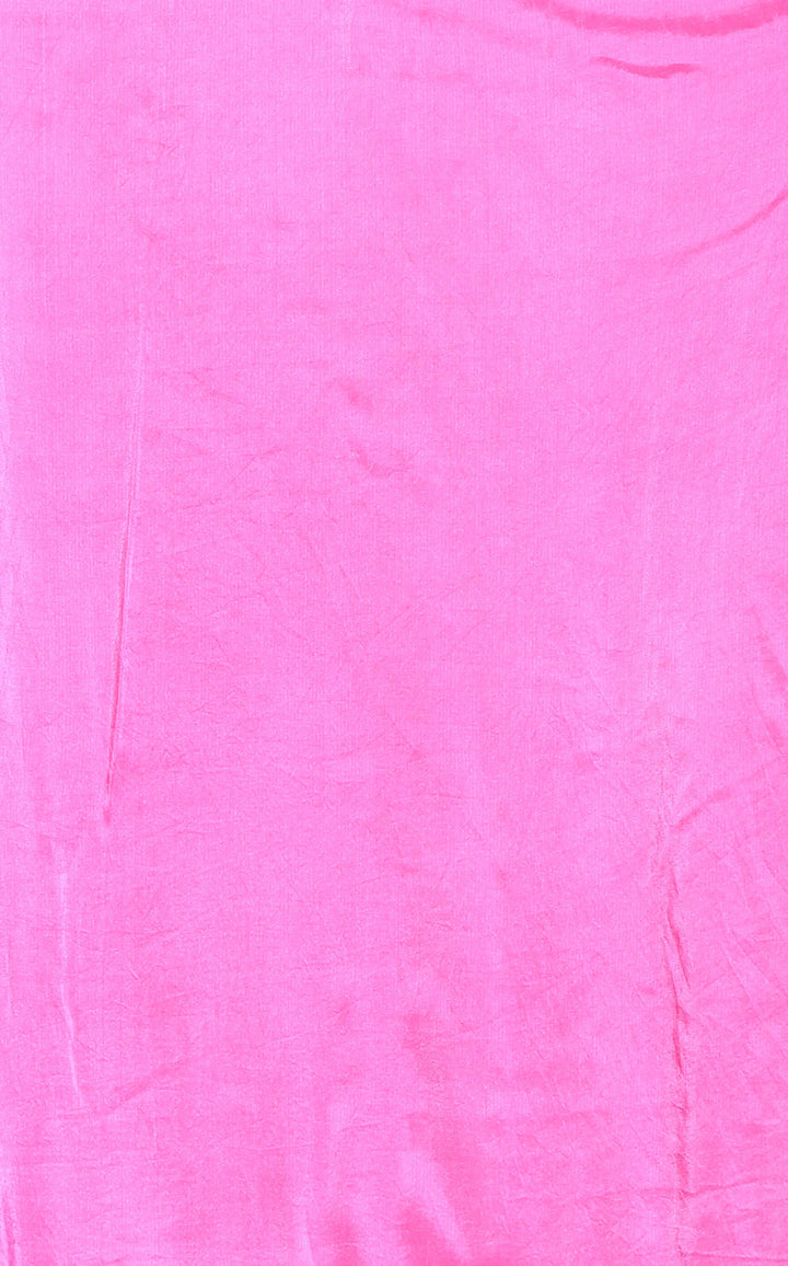 Tie & Dye Chiffon Saree with Zari Border.