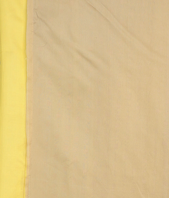 Handloom Pure Silk Saree with Contrast Border