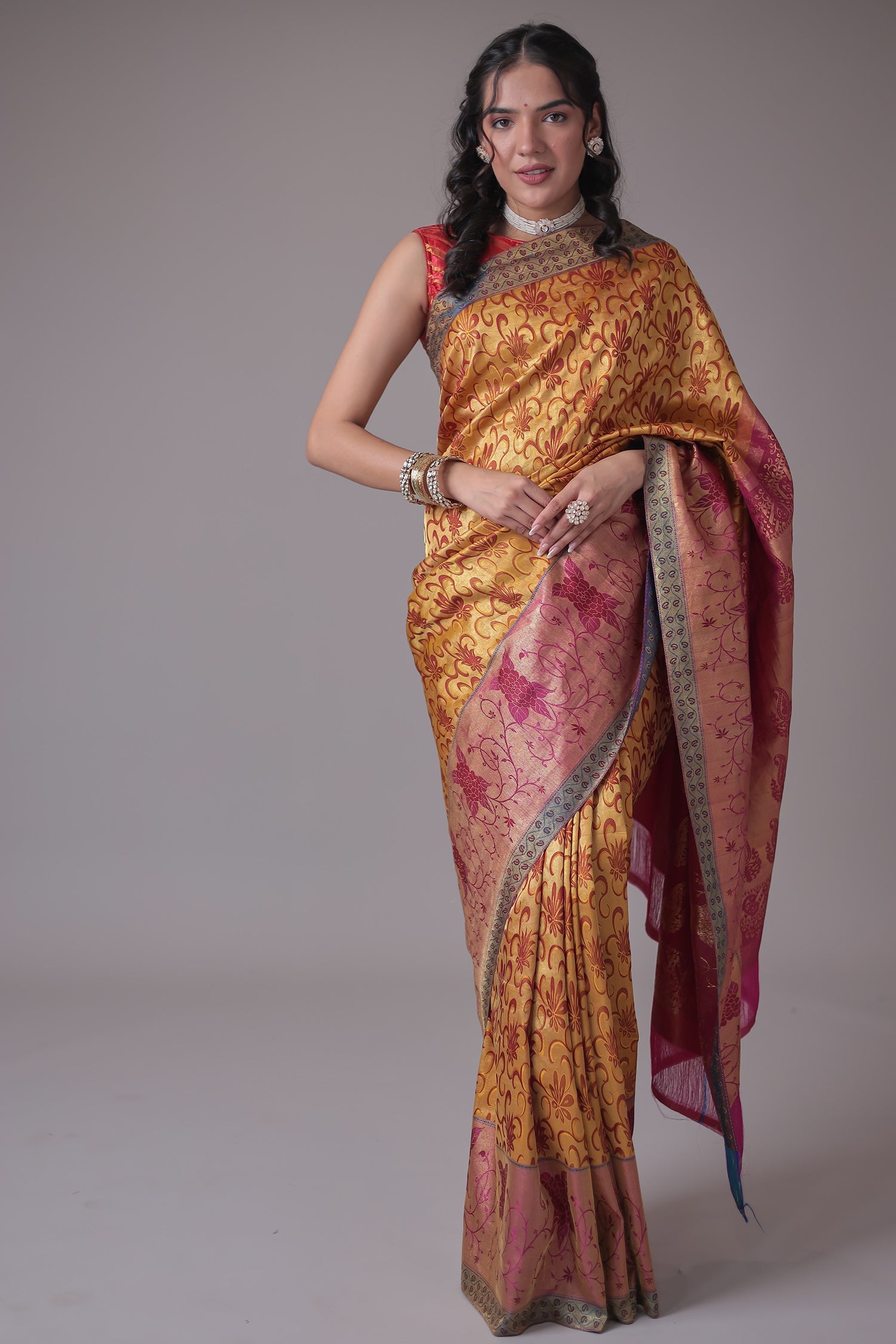 Hand Woven Pure Handloom Saree