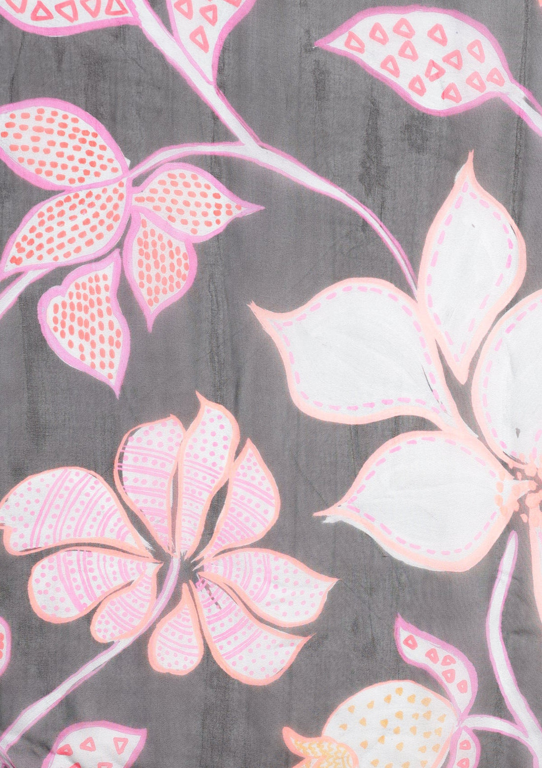 Printed Silk Blend Kurta Set with Thread work