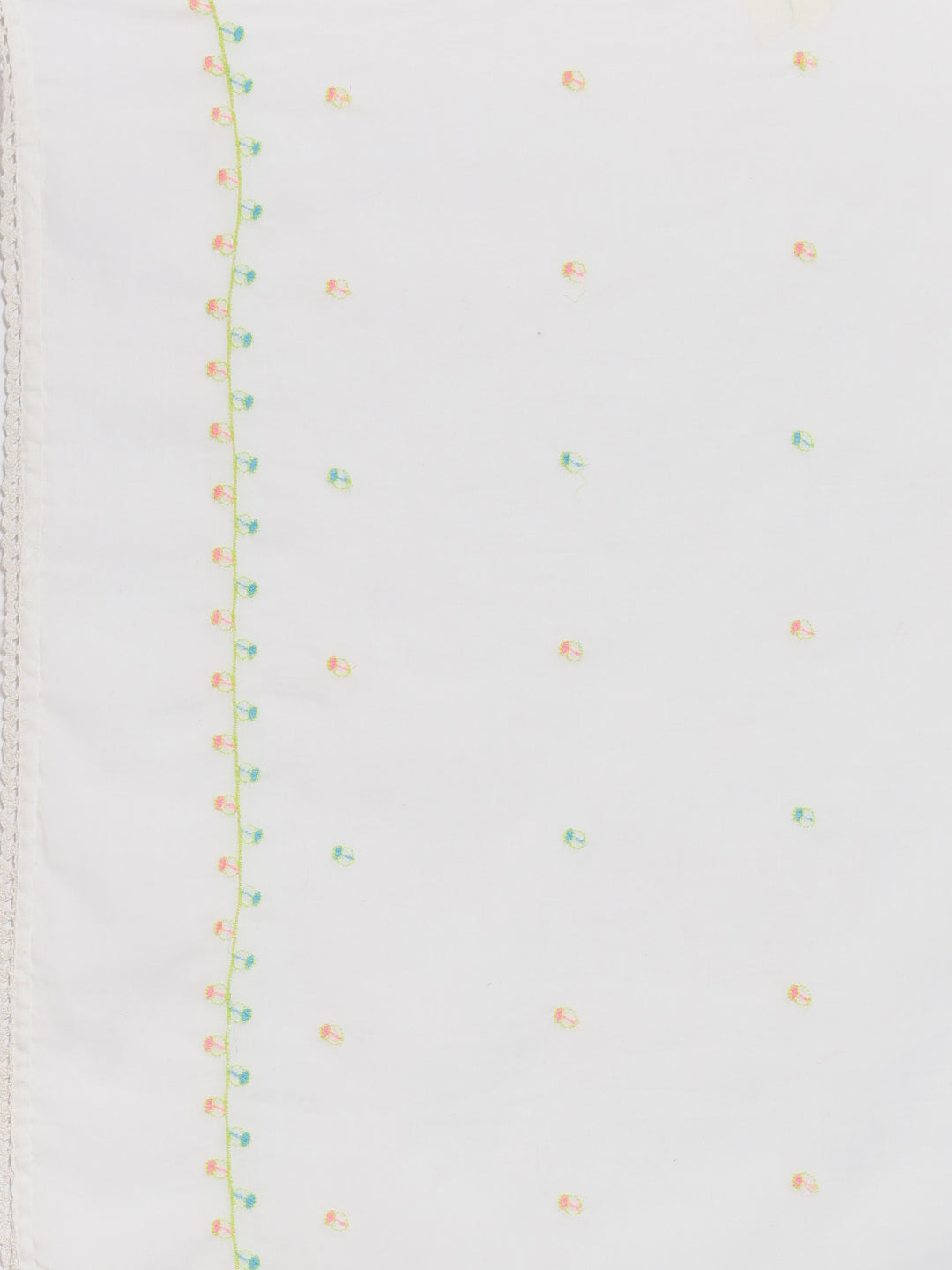 Cotton Kurta Set Stitched with Thread Work