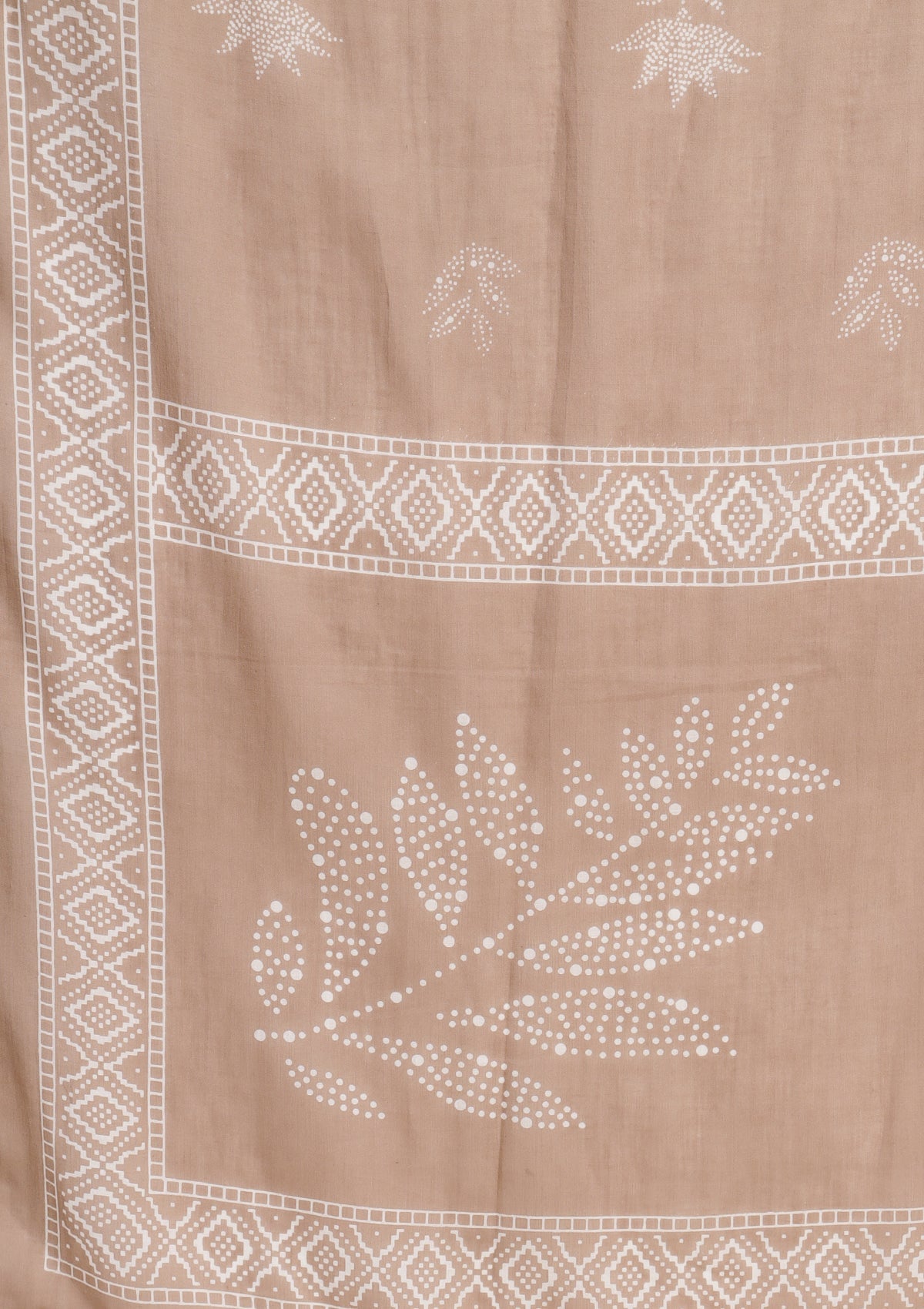 Printed Pure Cotton Kurta Set Stitched with Thread work