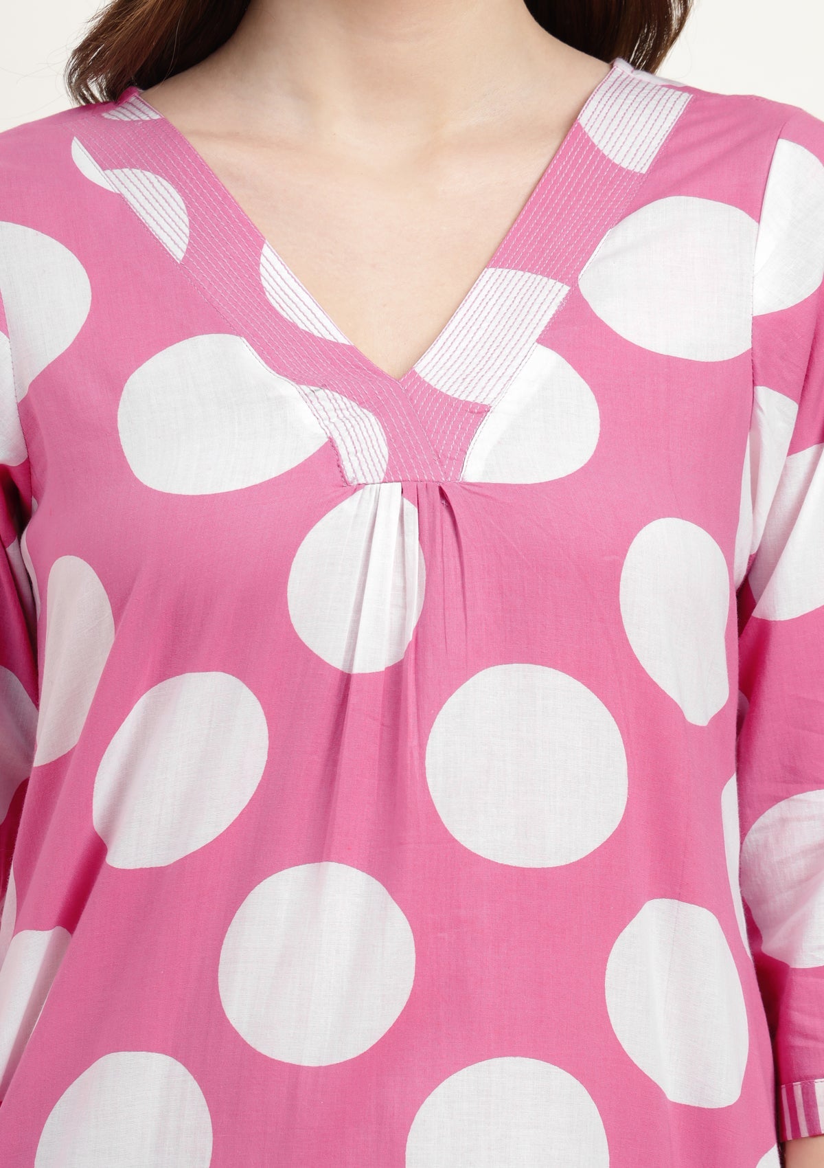 Pure cotton Kurta Stitched