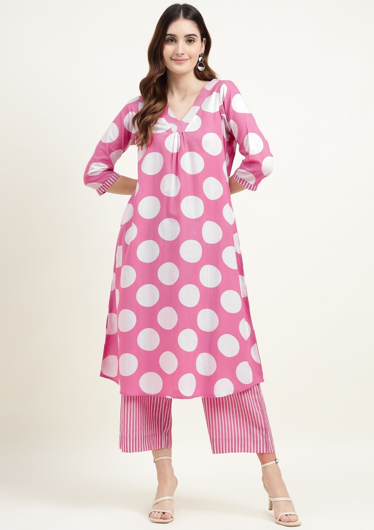 Pure cotton Kurta Stitched