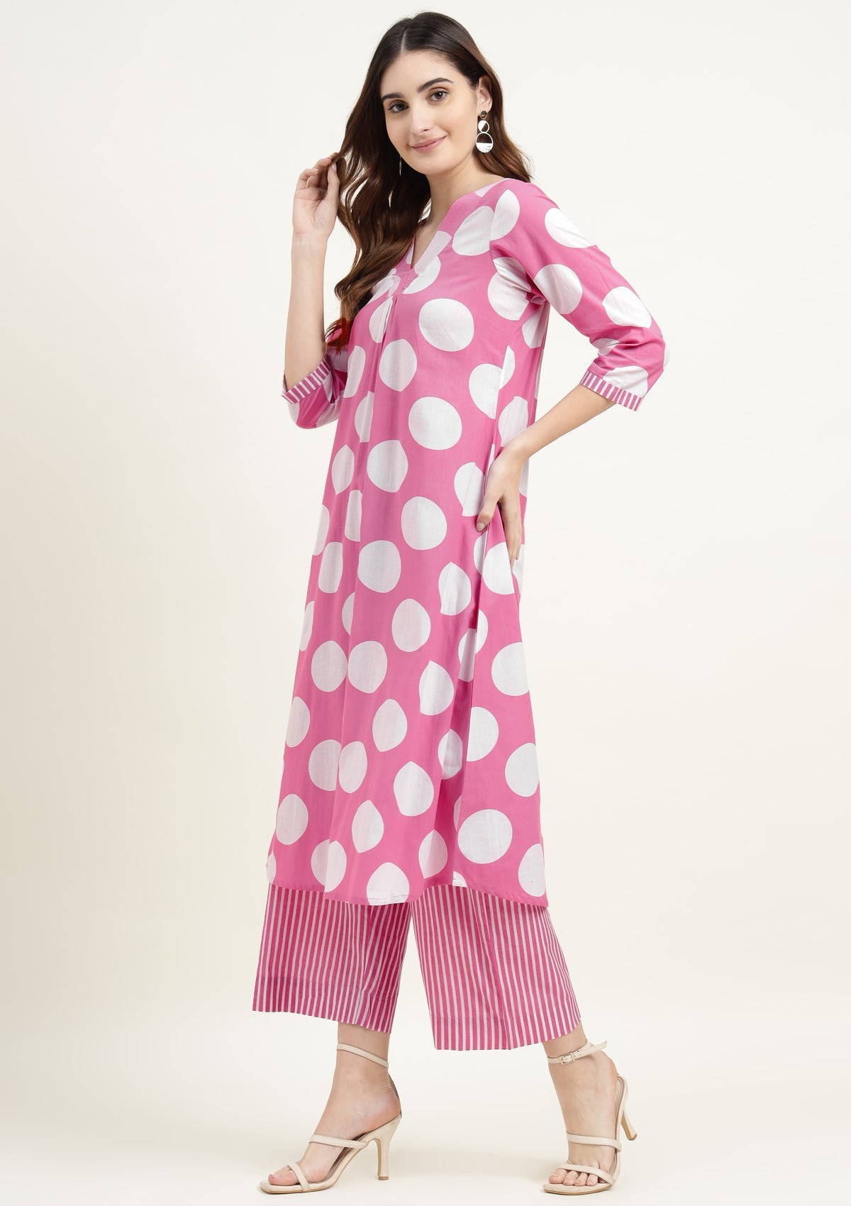 Pure cotton Kurta Stitched