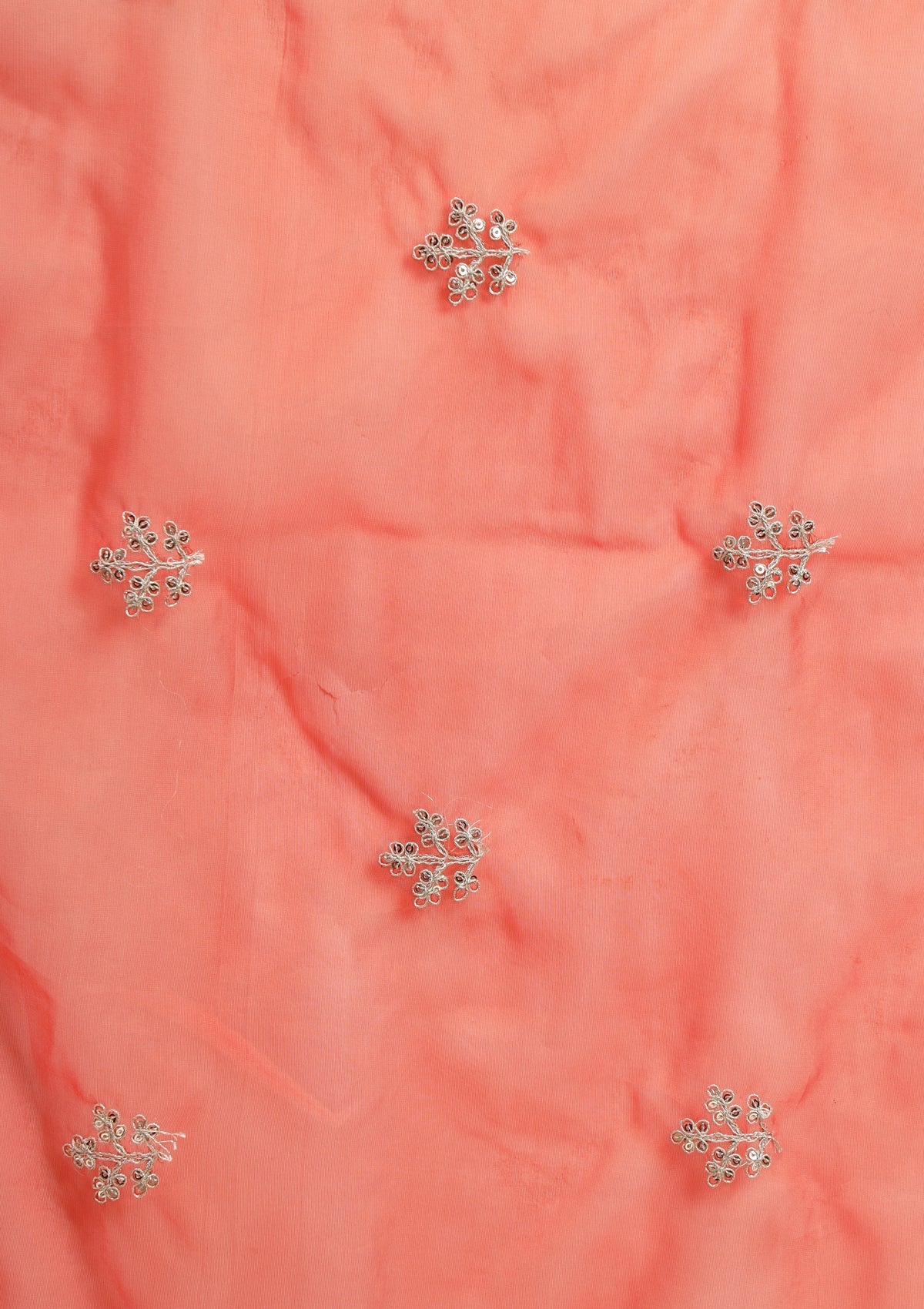 Bandhej Silk Blend Kurta Set Stitched with Dori and Sequins work