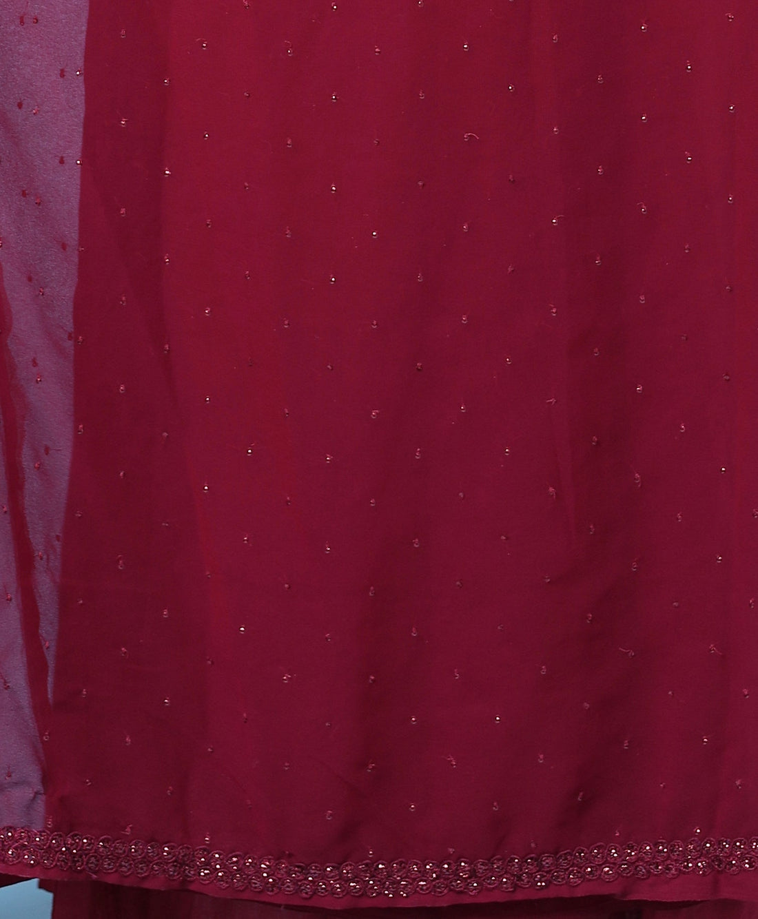Embroidered Georgette Saree with Sequins work.