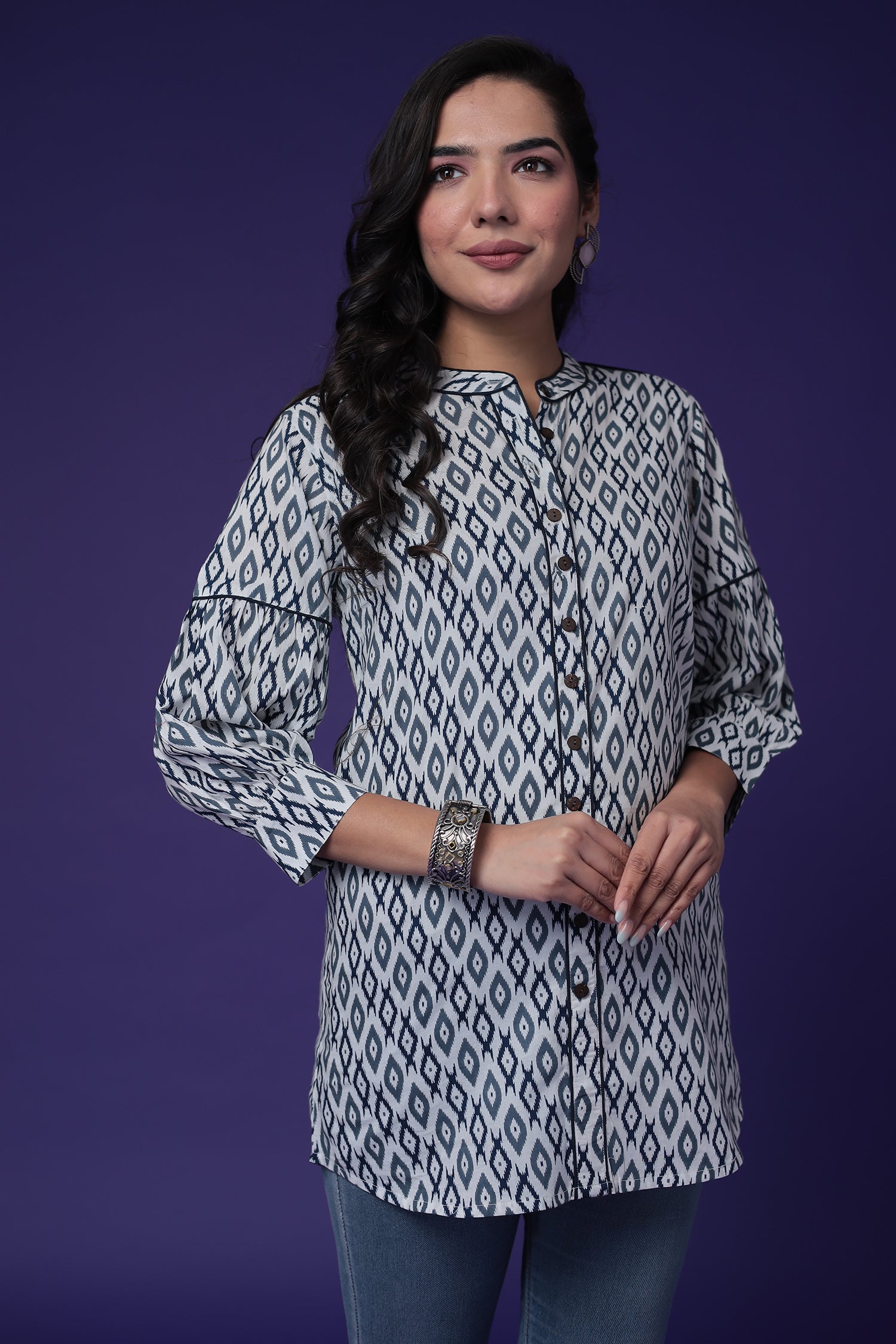 Printed Cotton Tunic