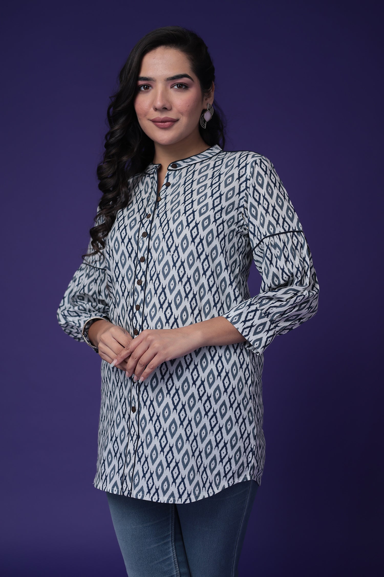 Printed Cotton Tunic