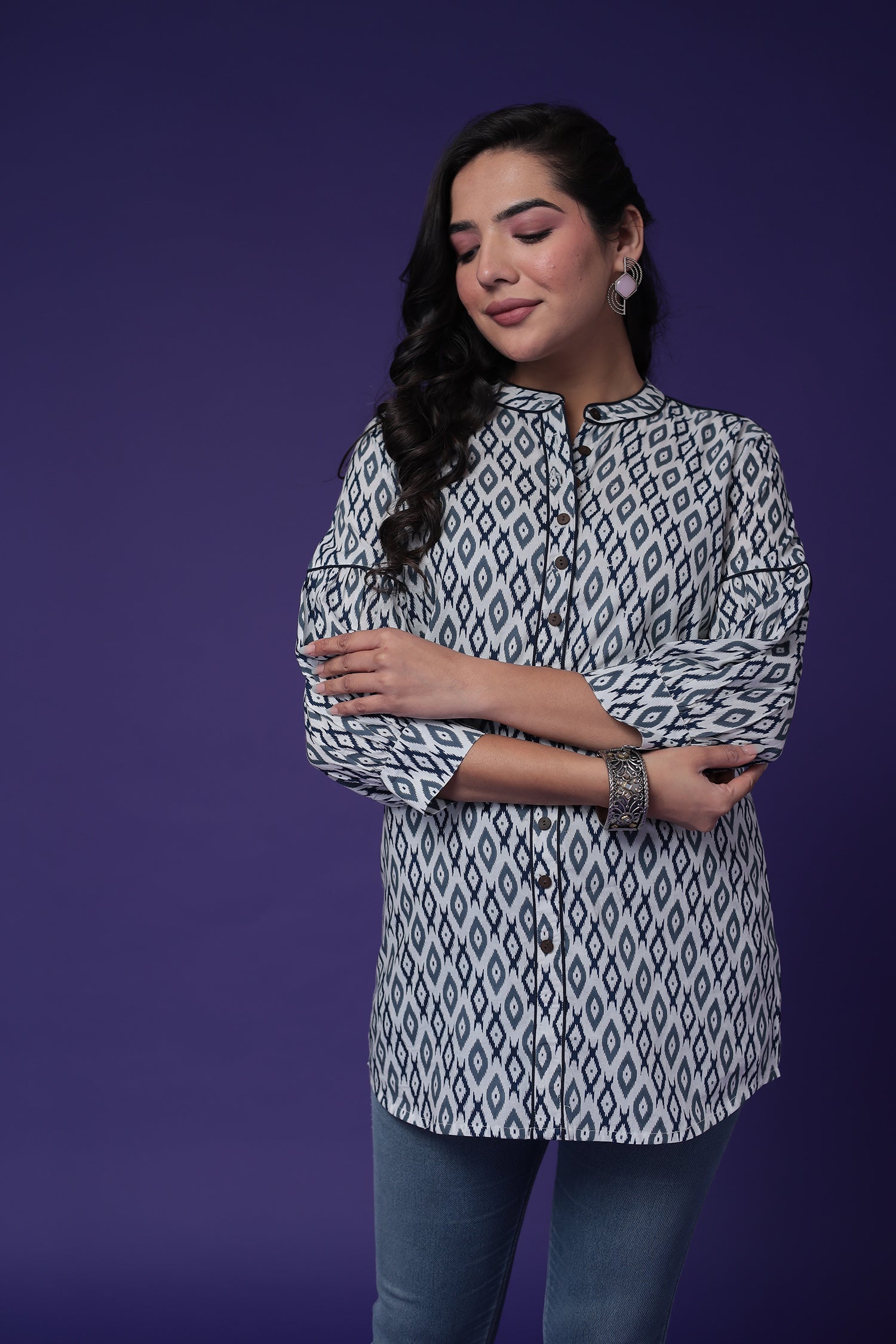 Printed Cotton Tunic