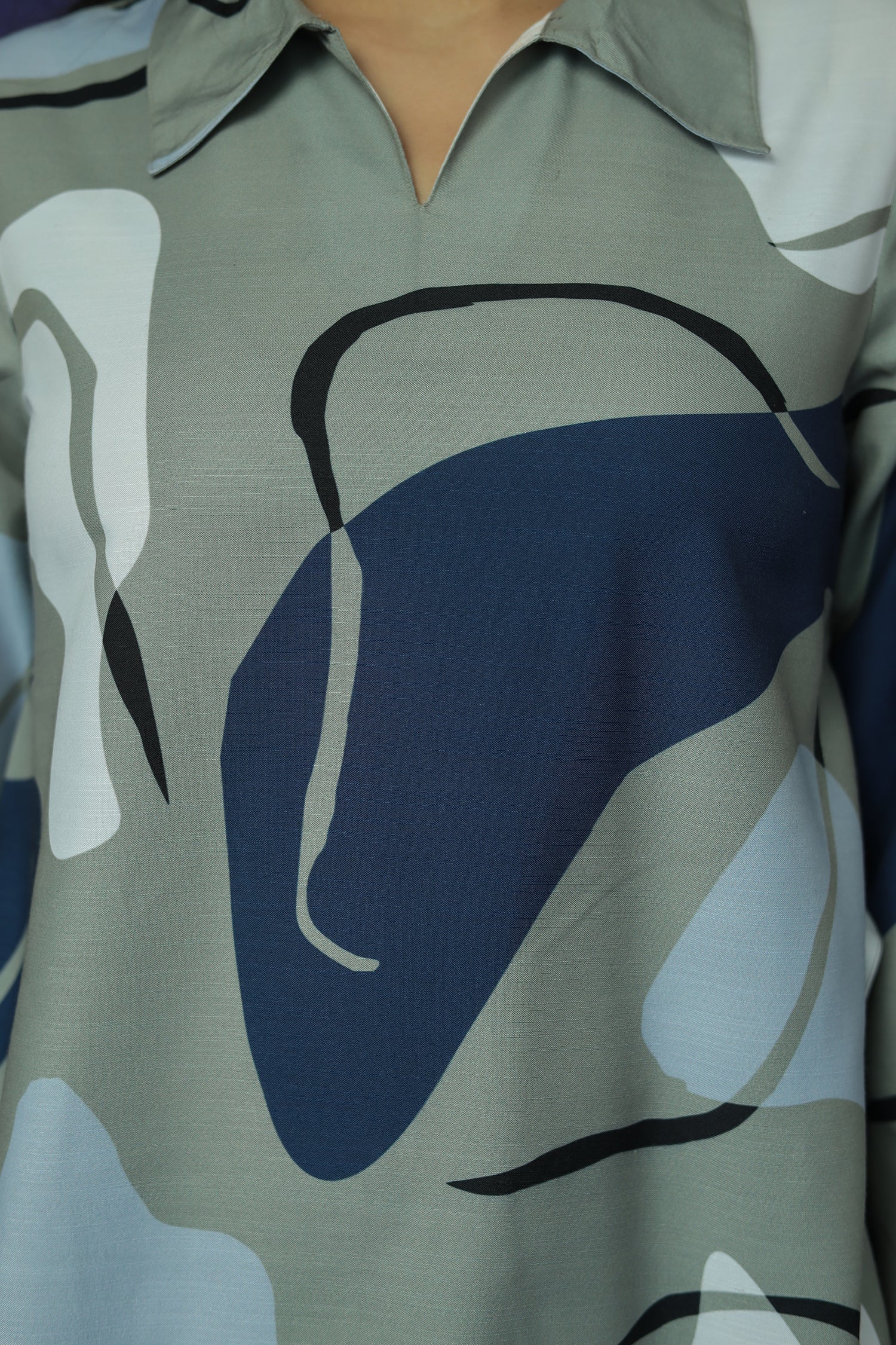 Printed Cotton Slub Co Ords Set