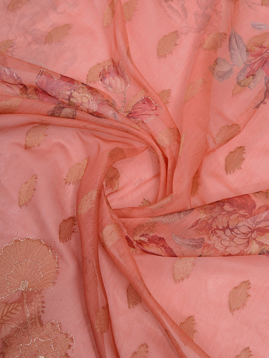 Bandhej Ghatchola Silk Saree with Zari work