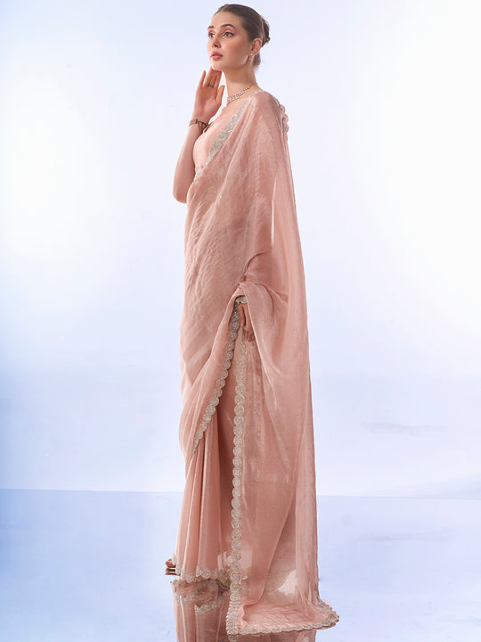 Bandhej Ghatchola Silk Saree with Zari work