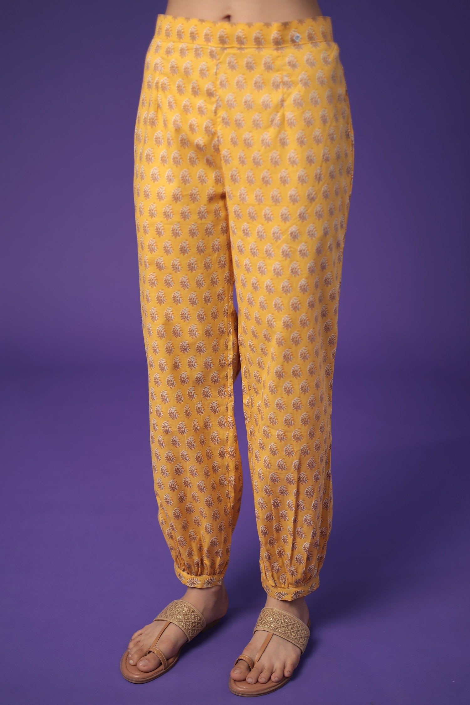 Printed Cotton Kurta Set Stitched